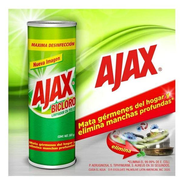 LIMPIADOR AJAX BICLORO 582 G