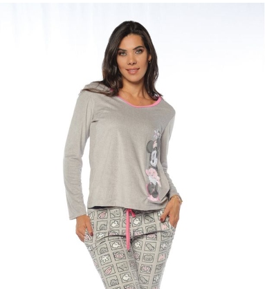 Pijama pantalón c/cami Minnie