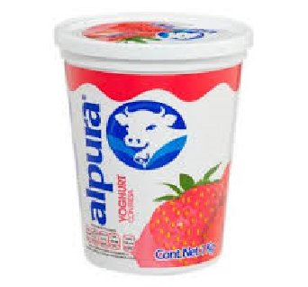 YOGHURT DE FRESA BATIDO 1KG